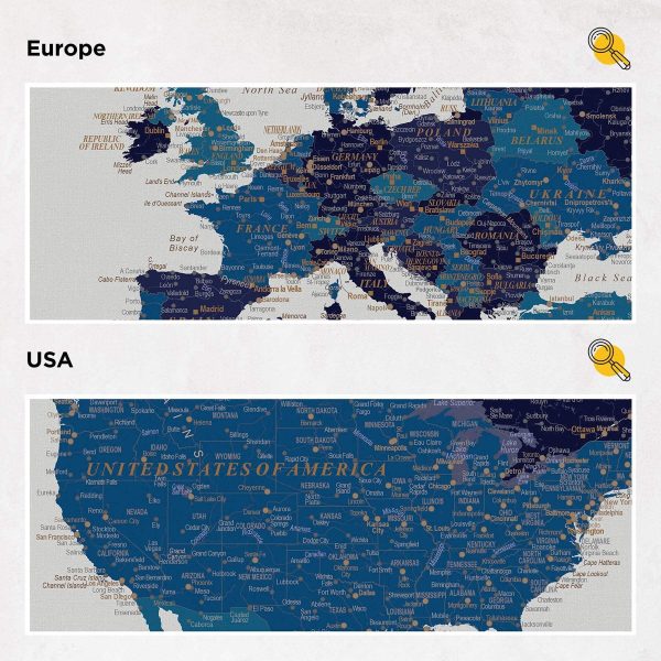 navy-blue-world-map-on-canvas-with-pins 2p