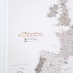 personalized europe cork travel map with pins 6eu