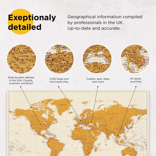 yellow-large-detailed-world-map-wall-art-with-pins 5p