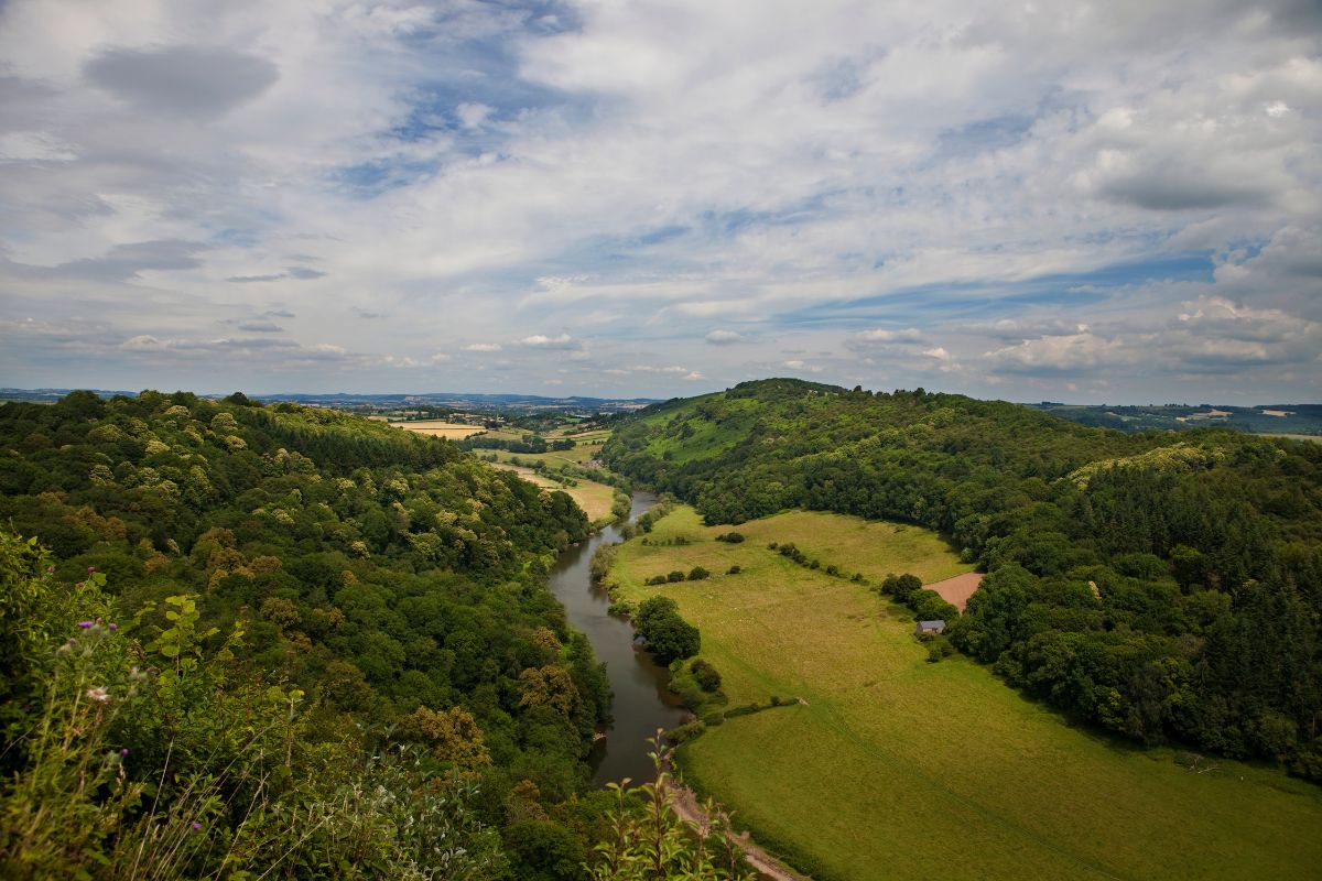 Wye Valley, Gloucestershire, Herefordshire, England, and Monmouthshire, Wales