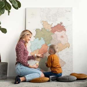 world travel maps with push pins