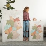 pinnable germany maps with pins colorful 1DE