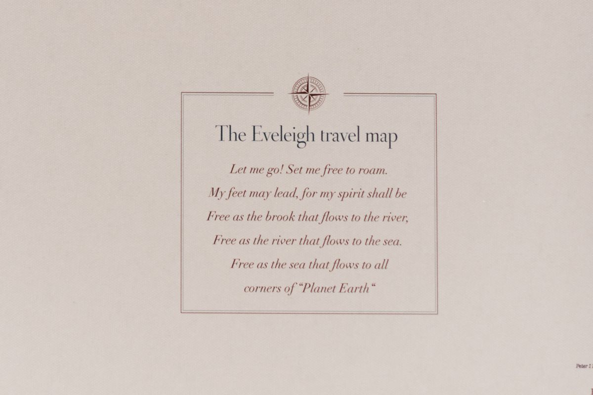 Anniversary Quotes to personalize push pin travel map